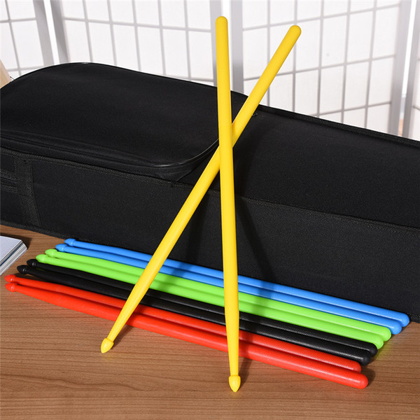 1 pair Colorful 5a Drum Sticks Drumsticks Nylon Drum Stick Percussion Instruments Drum Accessories