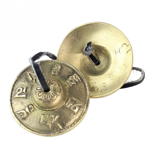 Percussion Musical Instrument Belly Dancing Gold Finger Cymbals Metal Embossed Finger Cymbals