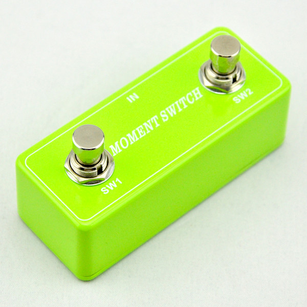 2016 NEW GUITAR Moment Foot Switch DUAL 2 CHANNEL Green FOOTSWITCH AMPLIFIER