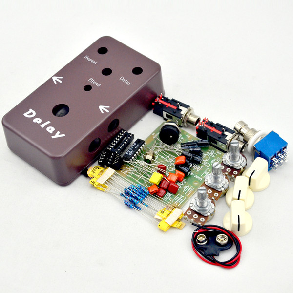 DIY Delay Pedal Kit@Make your own Effect Pedals Kits and parts @Free ship