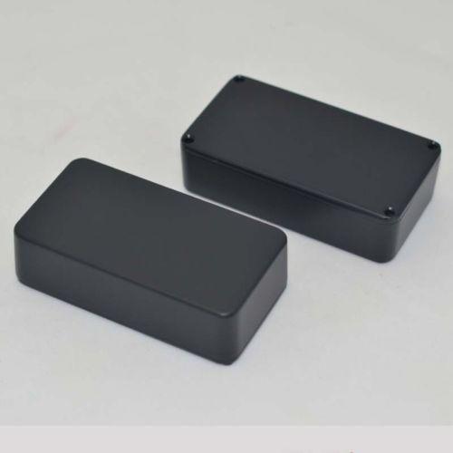 2X 1590B Series TTONE Aluminum Stomp Box Effects Pedal / Black Guitar pedal Box