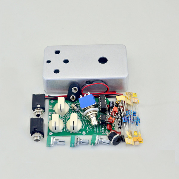 DIY Delay(DELAY-1) Effect pedal Kit With Hammond 1590B Style Aluminum Box