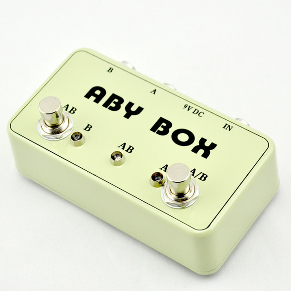 New TTONE ABY Selector Combiner Switch AB Box New Pedal Footswitch@FREE SHIPPING