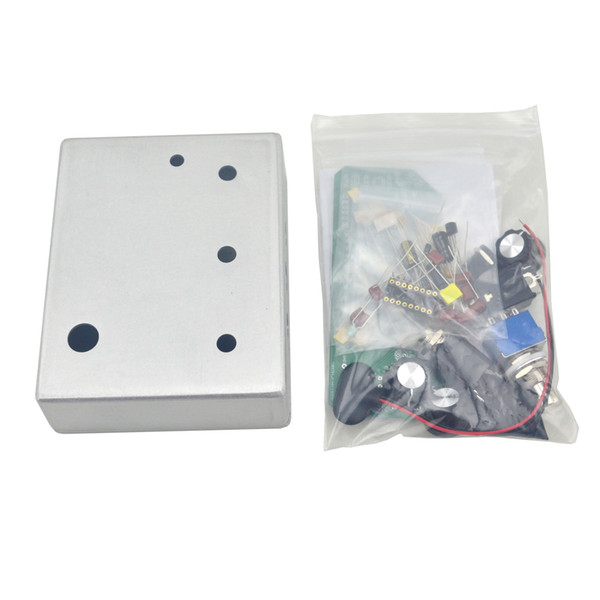 DIY Delay pedal All Kit With 1590BB pre-drilled Diecast Aluminum Enclosure Box True Bypass Guitar Parts & Accessories