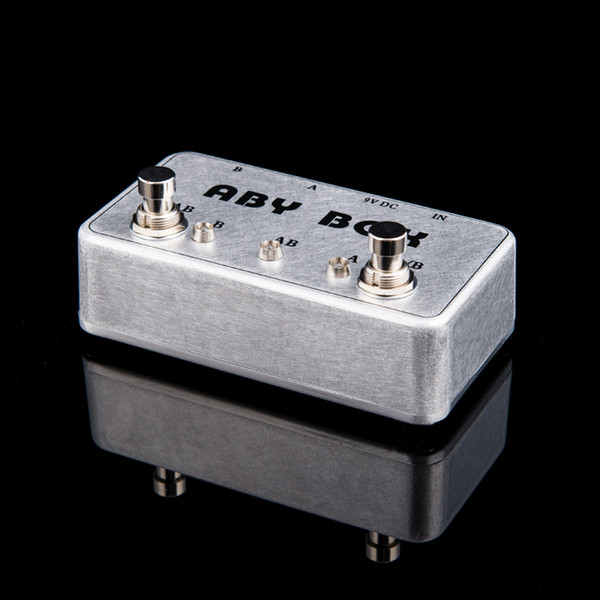 NEW ABY Selector Combine pedal Guitar Switch Box /TRUE BYPASS! Amp / guitarra pedal AB/Y