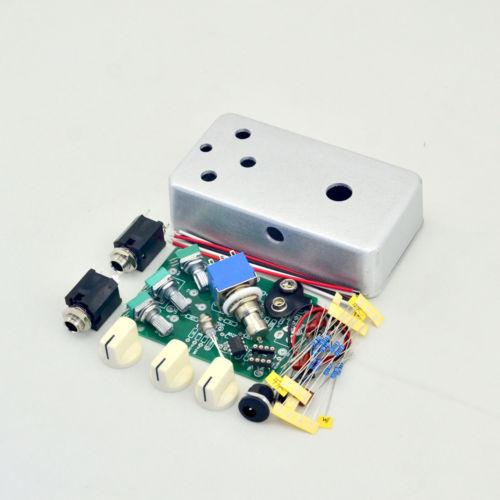 DIY Overdrive(OD1) Effect pedal Kit With 1590B Hammond 1590B Style Aluminum Box