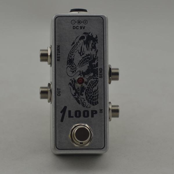 True-Bypass Looper Effect Pedal Guitar Effect Pedal Looper Switch true bypass guitar pedal Mini Aluminum Loop switch