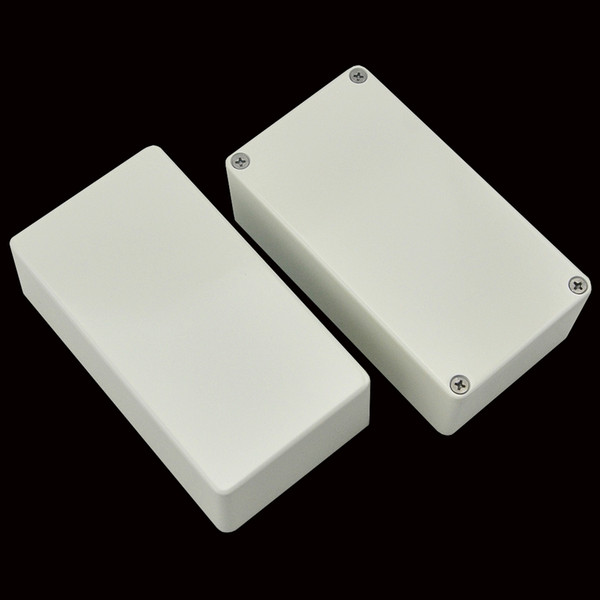 2pcs 125B/1590N1 Diecast Aluminium Enclosure white for guitar effect pedal project