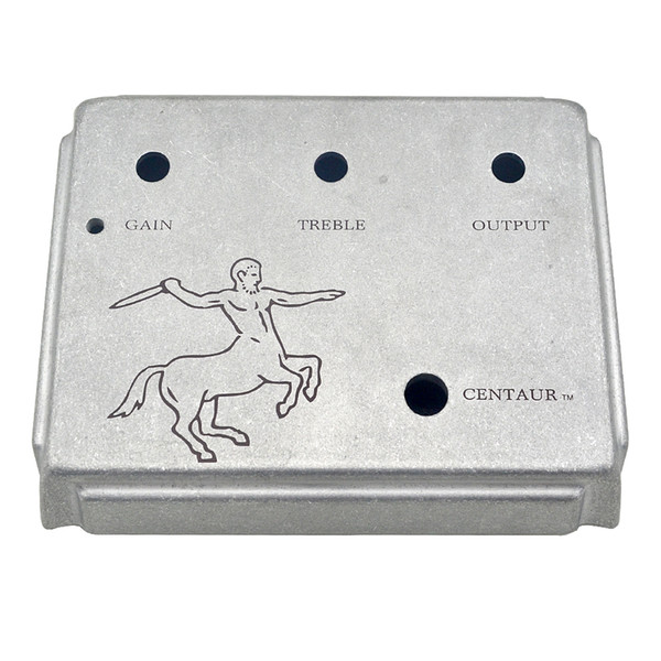 Klon Centaur Silver Professional Overdrive Guitar Effect Pedal Style Aluminum Metal Stomp Box-klon kit built