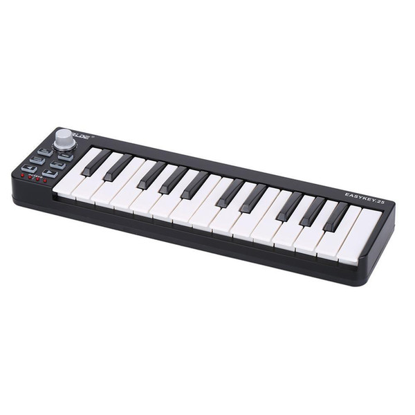 Worlde Easykey 25 Keyboard Mini 25-Key USB MIDI Controller Musical