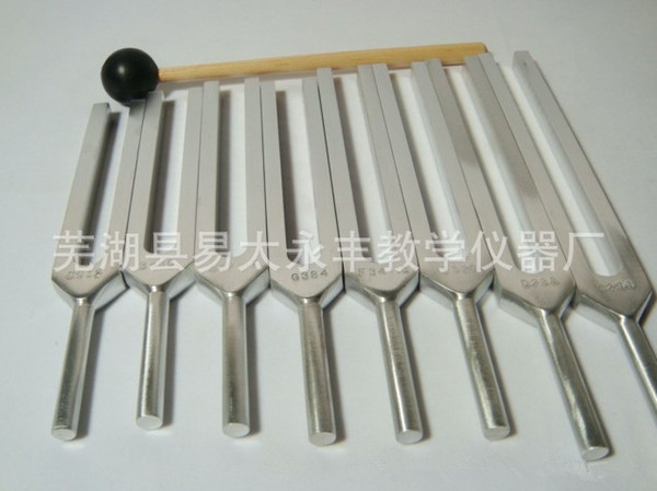 Music Piano Tuning Fork Set - 8 Tuning Forks