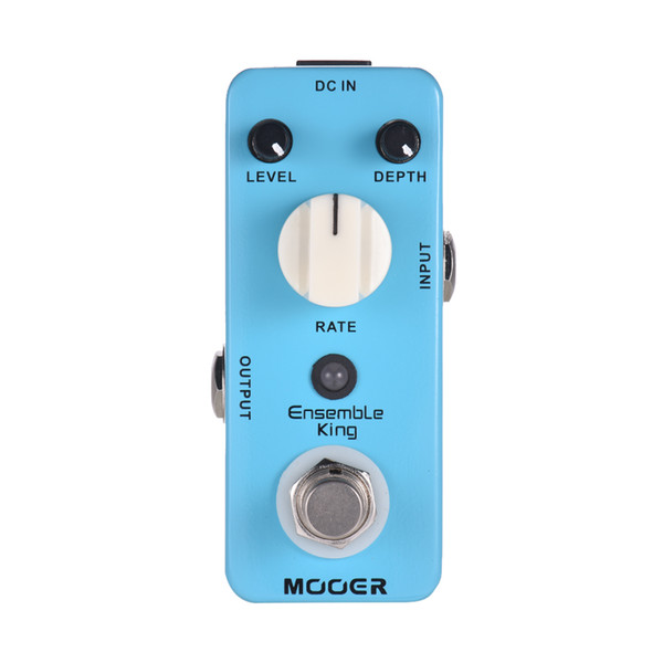 MOOER Ensemble King Analog Chorus Guitar Effect Pedal True Bypass Full Metal Shell explorer for electronic guitar