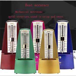 ZHANGSHENG X310 Mechanical Metronome for Piano, Guitar, Drums, Bass, Track Tempo & Beat, Instrument General-Purpose (Matte Green)