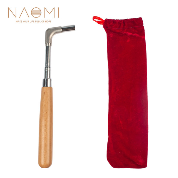 NAOMI Small Tuning Hammer L-shape Square Wrench Tuner Spanner Tip String Pin Repair Tool High Quality New1107