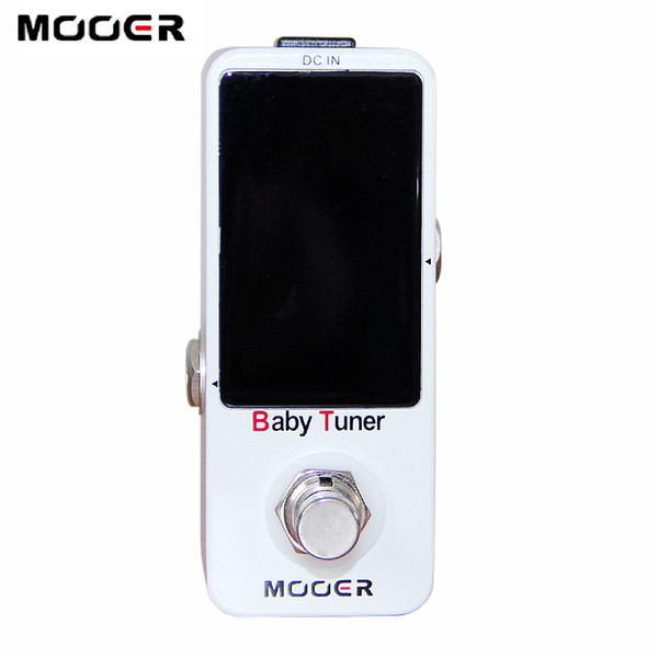 2019 MOOER Effect Guitar Pedal / Baby Tuner Very small and compact design free shipping relic guitar