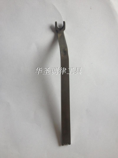 Piano tuning tool hanging string hook spacing gauge stainless steel (installing strings for stringing)