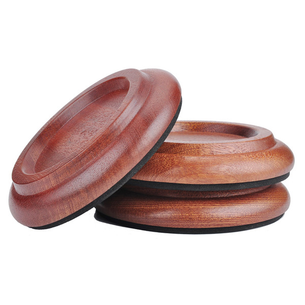 Hardwood Material Sapele Wood Grand Piano Caster Cup Grand Piano Caster Pad Piano Leg Pad