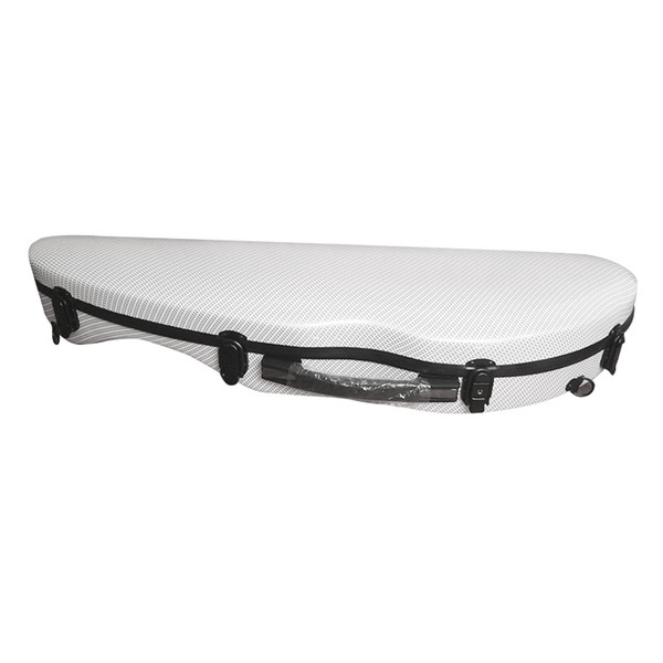 White composite carbon fiber 4/4 violin case