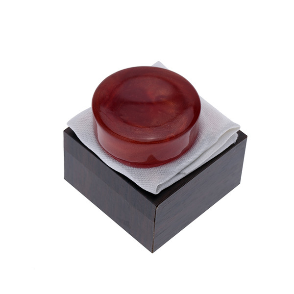 High Quality Gold Red Rosin Resin for Violin Viola Cello with Wooden Box Designed for String Instrument