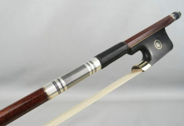 1pcs Best profession Pernambuco Carbon fiber viola bow,copper mounted