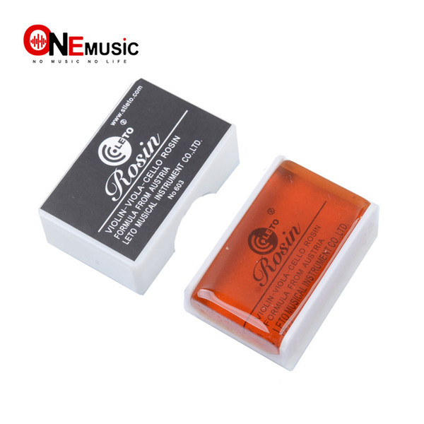 10 pcs/lots Leto Good Quality Violin Viola Cello Rosin Square Shape with Plasic Box Black