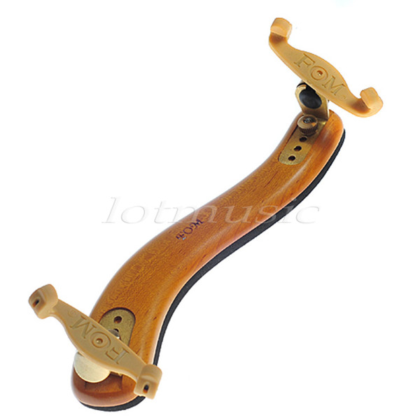 Wholesale- Fom Wood Violin Shoulder Rest Support 4/4 3/4 String Fom Wood Violin Shoulder Rest 3/4-4/4 with Bag