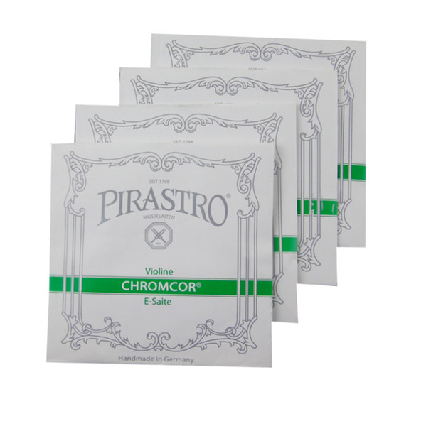 CHROMCO chrome steel pirastro Violin Strings 4 pcs/Set A, E, G, D Ball End one Set Violino String For 3/4 4/4 Violin Accessories