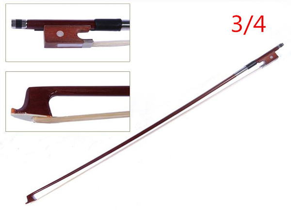 v1000-34 High quality violin bow size 3/4 violino Bow Horse hair violin accessory bow accessories para violino