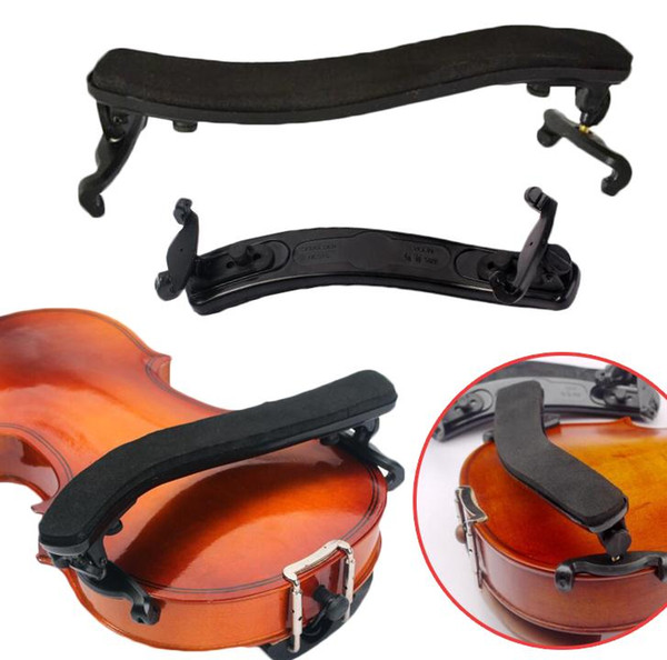 Yuker 3/4 4/4 Violin Shoulder Rest Pad Fully Portable Black Shoulder Violin Accessory