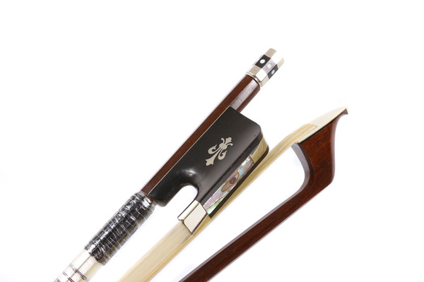 Yinfente 3/4 Cello Bow Brazilwood Natural Bow Hair Straight Cello bow For Child Professional