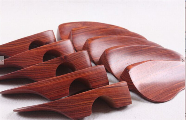 1 special / ear type high-grade 4/4 mahogany ebony Chinrest violin shoulder pad violin accessories