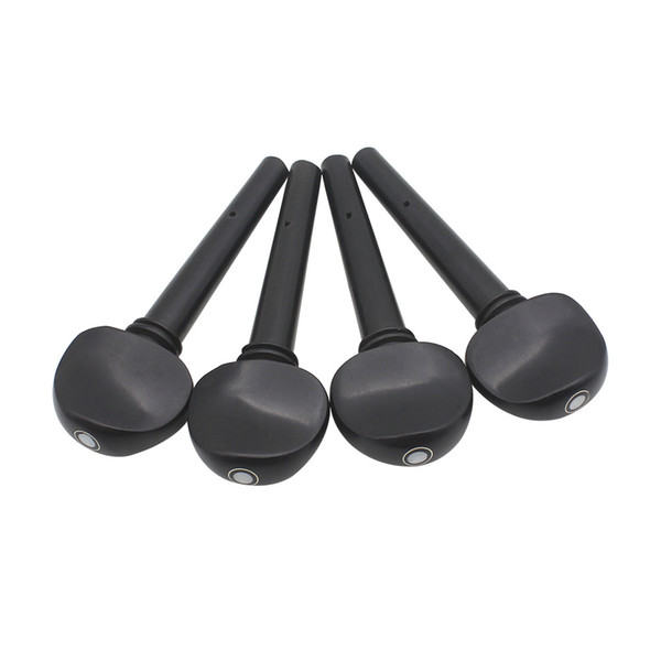 Genuine direct selling 3/4-4/4 cello ebony string with fish eye four sets of high-end cello accessories