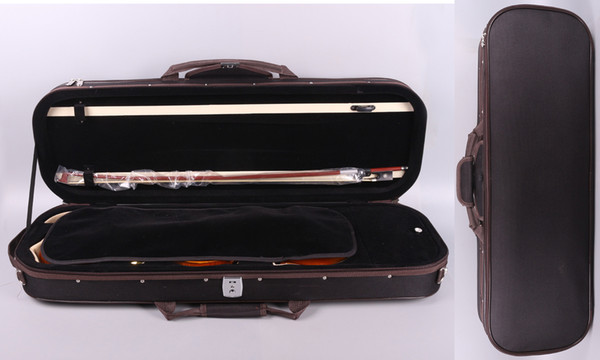 Yinfente violin case 4/4 full size Mixed carbon fiber 2.1kg Hard case Oblong case Black color #4