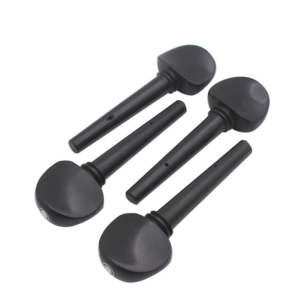 Cello ebony pegs with fish eyes set of four music accessories