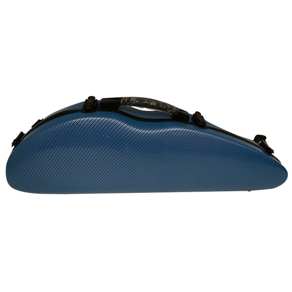 Blue composite carbon fiber 4/4 violin case