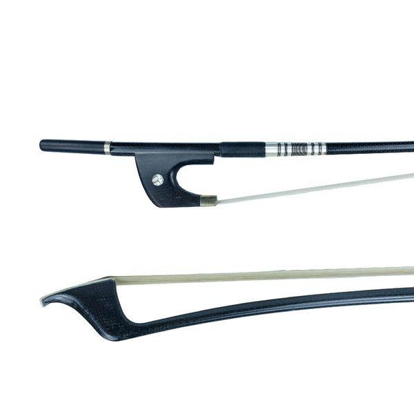 NAOMI Bow German Style Double Bass Bow Carbon Fiber Double Bass Bow Ebony Frog Mongolia Horse Hair