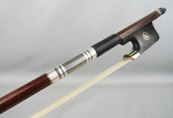 1pcs profession Pernambuco Carbon fiber viola bow,copper mounted