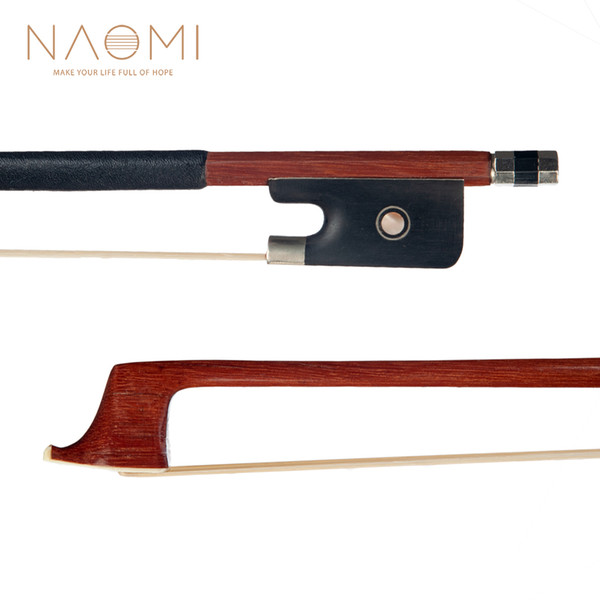 NAOMI Cello Bow Brazilwood Bow For 4/4 Cello W/ Ebony Frog Paris Eyes Well Balance Cello Parts & Accessories New