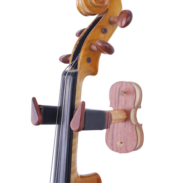 Violin automatic lock hook Viola split solid wood hook