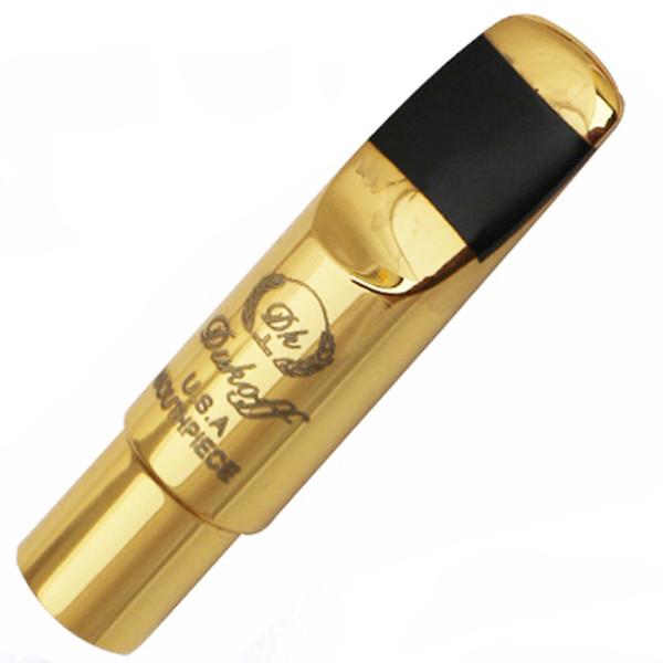 Professional Dukoff Tenor Soprano Alto Saxophone Metal Mouthpiece Gold Lacquer Mouthpiece Sax Dukoff Mouth Pieces 56789