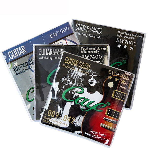 Orphee Caye-EW Series Electric Guitar Strings Set (.011-.050) (.010-.046)/(.009-.042)/(.009-.046) for your choice 6pcs/set