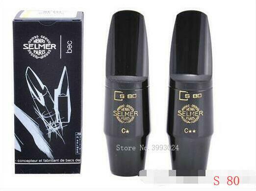 Selmer S80 Mouthpiece C * / C ** E / B flat Soprano Alto Tenor Saxophone bakelite Saxophone Mouthpiece with original retail box