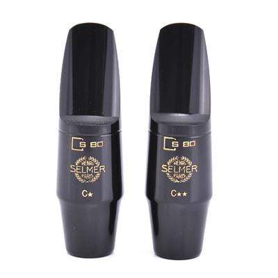 Advanced Selmer Mouthpiece Nozzle Alto / Soprano Bb Saxophone Accessories Bakelite Mouthpiece S80 C * C ** Free Shipping