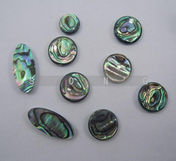 Saxophone real mother of pearl key buttons inlays