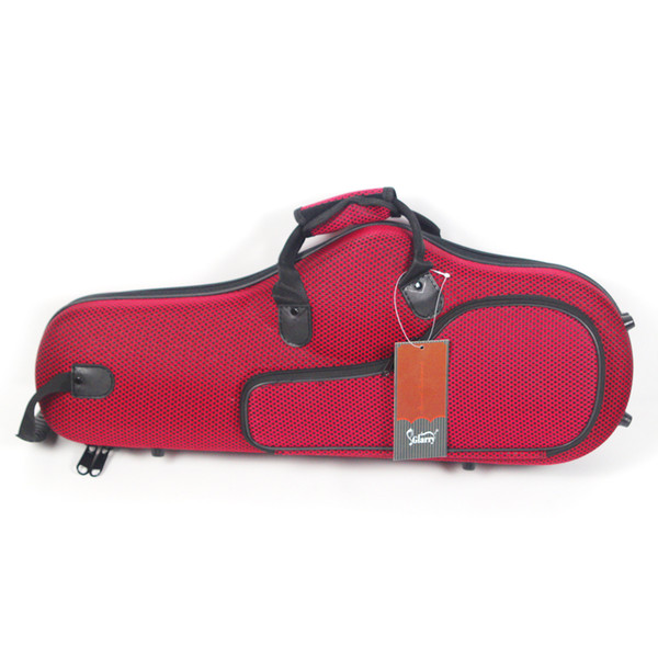 1Pcs High Grade Solid Durable Cloth Alto Saxophone Case Saxophone Box for Musical Instruments Bag Red