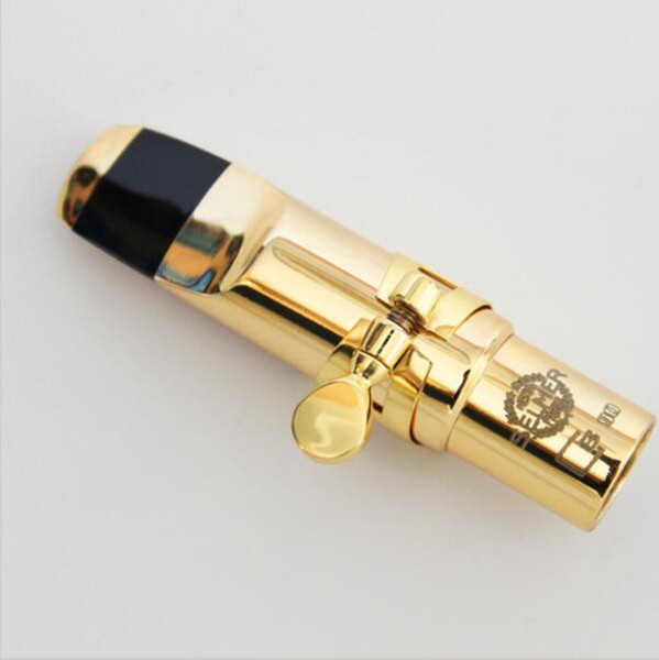 New Selmer S90 Metal Mouthpiece Gold Lacquer Alto Tenor Soprano Saxophone Mouthpiece Professional Grade Free Shipping