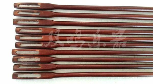 5 Pieces Flute Sticks Cleaning Rod Maple wood material brown