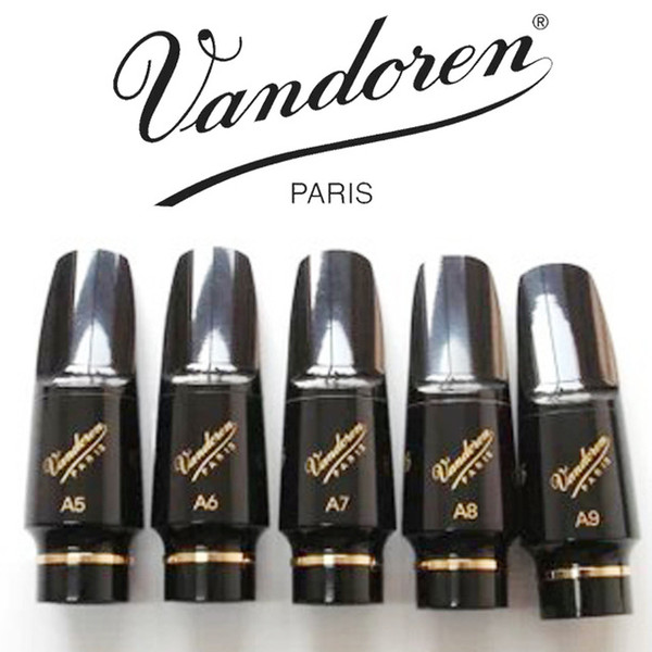 Brand New Vandoren V16 EBONITE Alto Saxophone Mouthpieces Bakelite Mouth Pieces Sax black Instrument Accessories A5 A6 A7 A8 A9