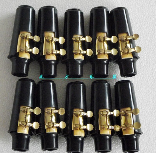 New 10 set Alto Eb sax mouthpiece and ligature and cap reeds