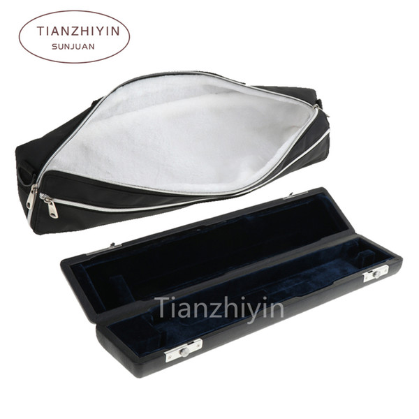 Flute 17 Hole Closed case Flute box package, portable package bag and case can choose